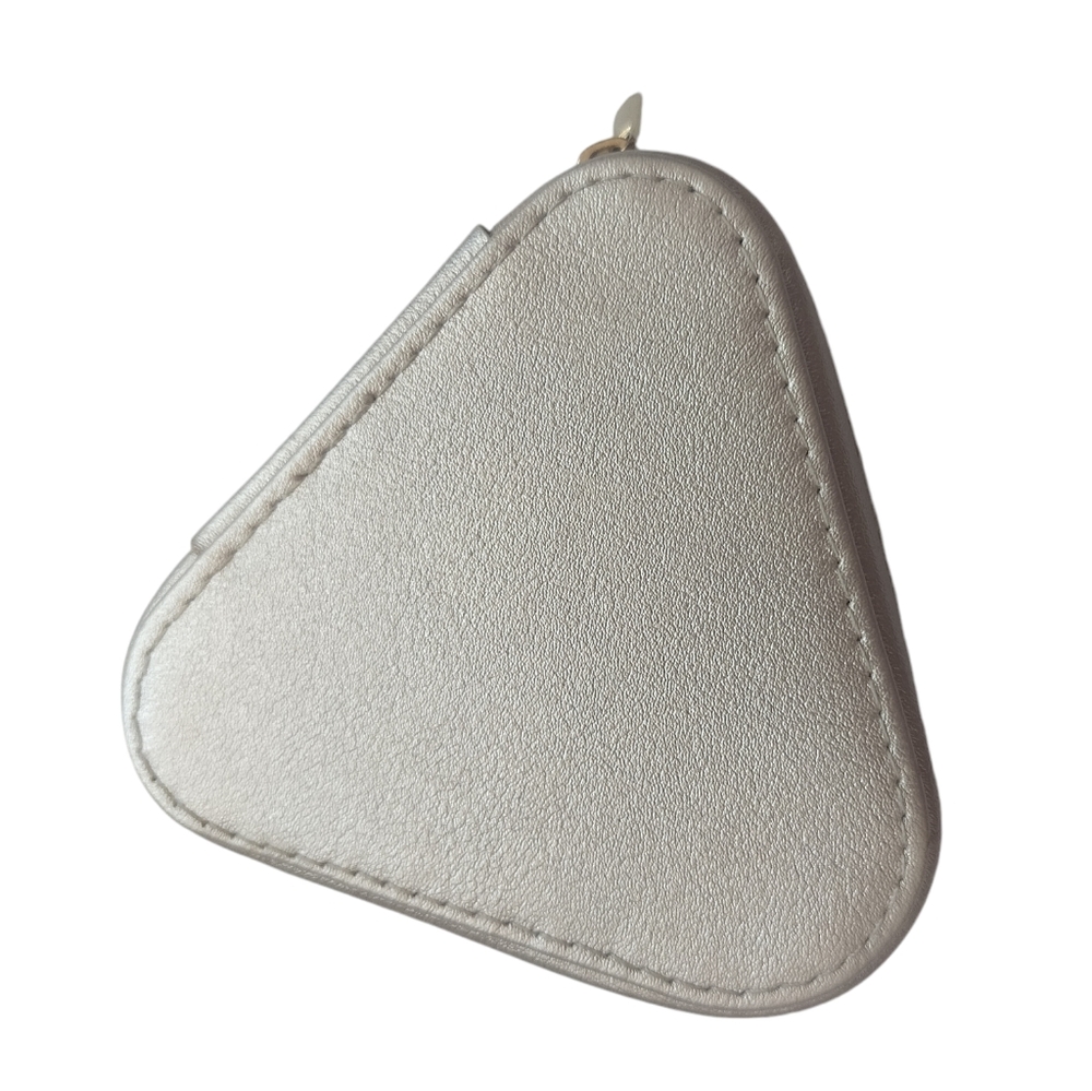Shimmer Triangle Travel Jewelry Case by A New Day